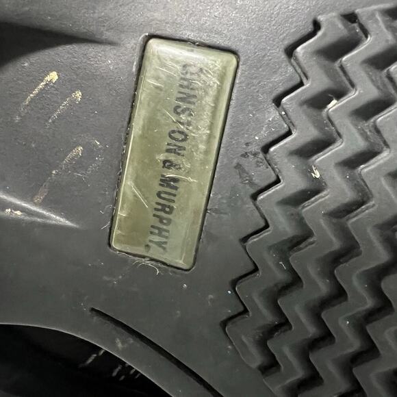 Johnston & Murphy Hunley Plain Toe Chukka Boots Shoes Size 9 M Black Leather - Picture 9 of 11